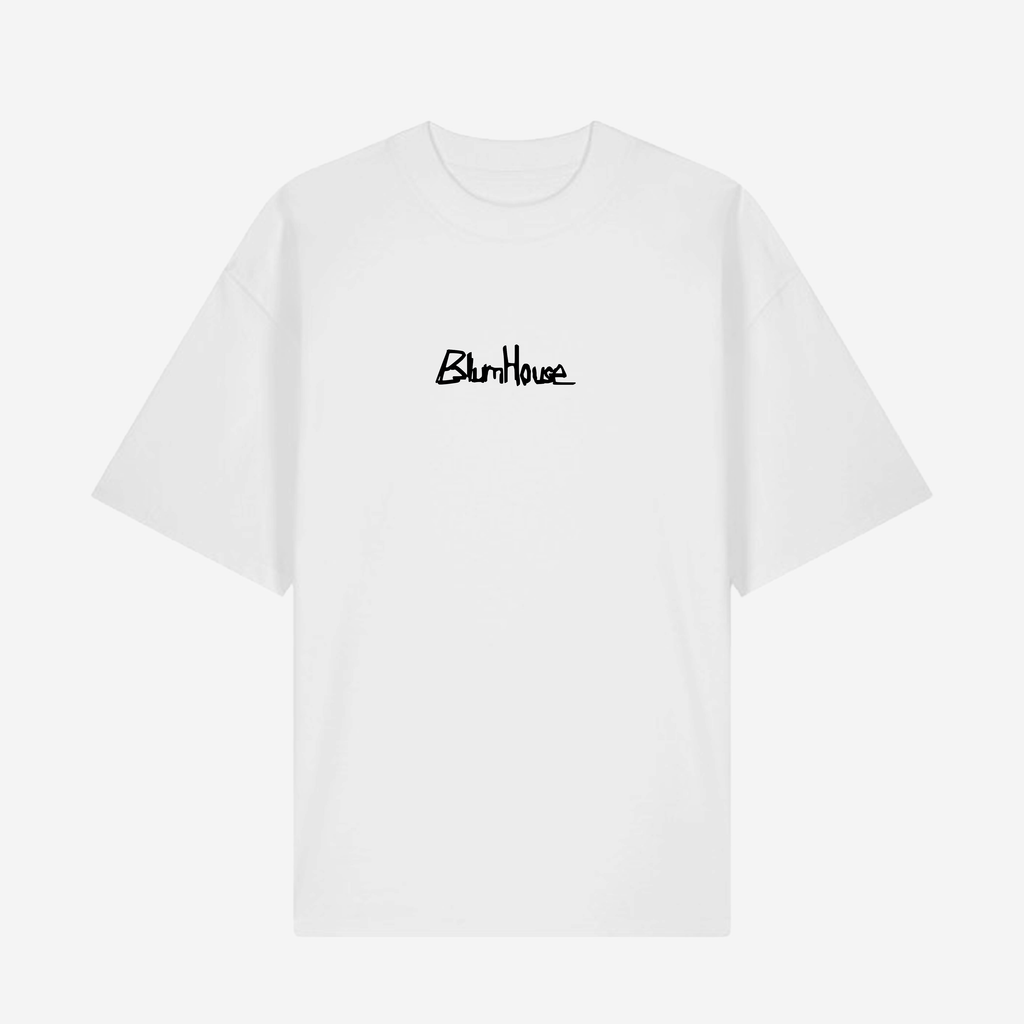 MEET ME AT BLUMHOUSE GARDEN - TEE SHIRT TEXTE NOIR